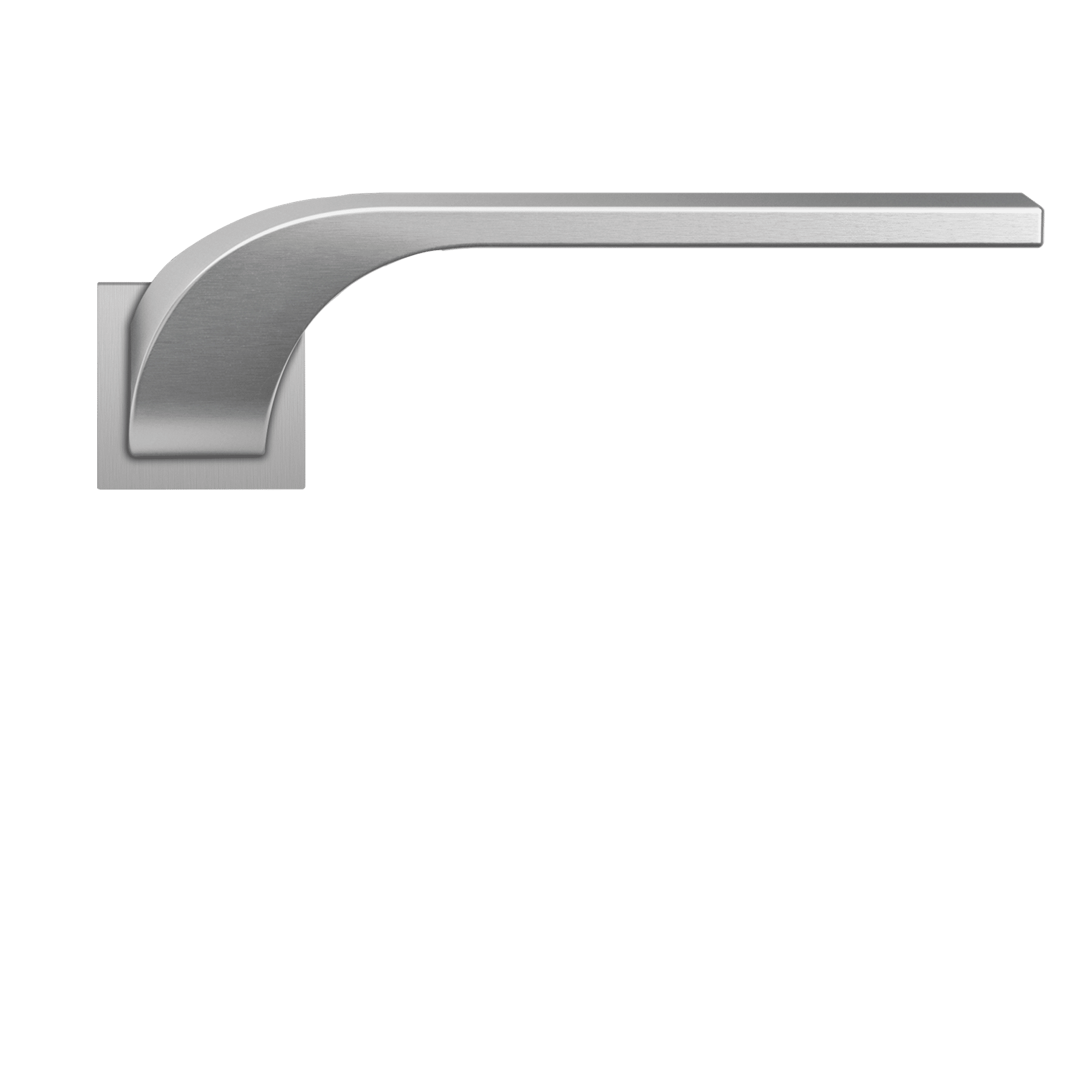 Las Vegas - Komplet klamek na mini rozecie ze stali nierdzewnej, kwadratowy szyld